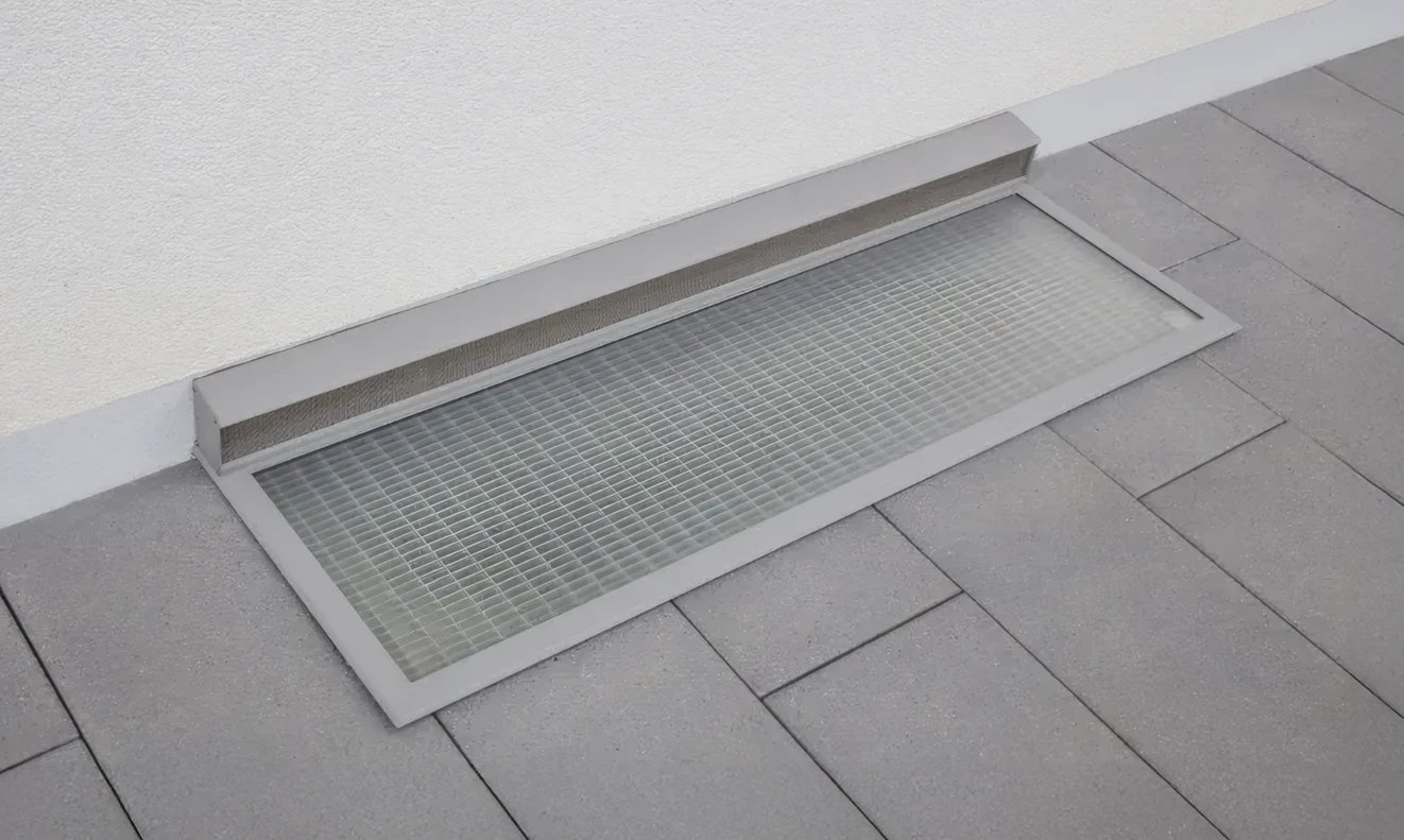 Regensichere Insektenschutz-Schachtabdeckung Resi