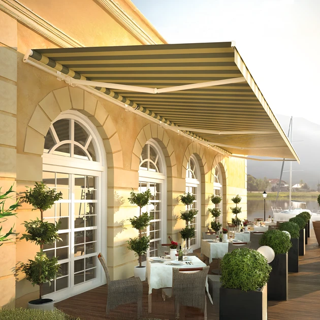 Offene Gelenkarmmarkise Super-Luxe