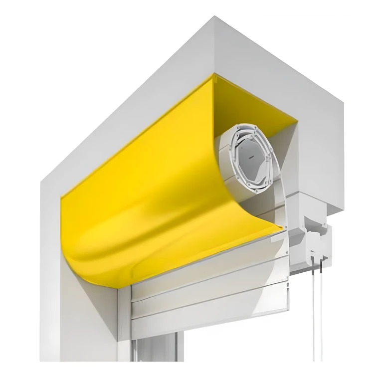 Grafik Rollläden mit rollgeformten Kästen