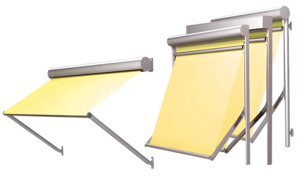 Textile Screens mit Aussicht